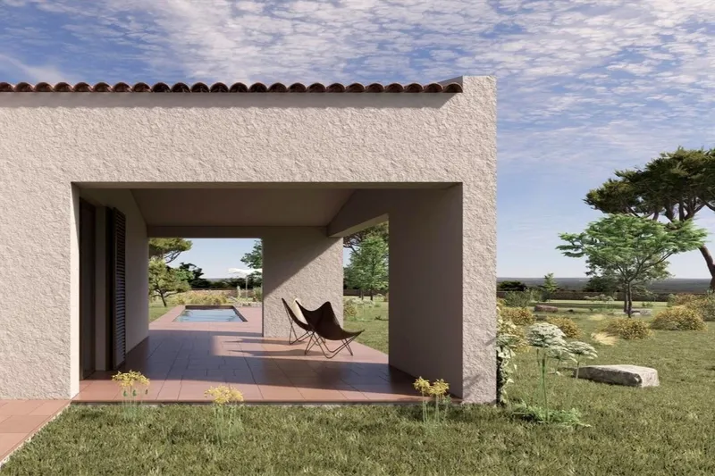 Large building plot near Ses Salines with approved finca project — photo 9