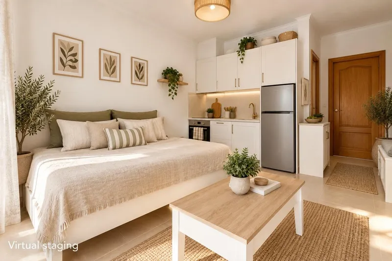 Apartamento en esquina con amplia terraza y vistas al mar en Portinatx — photo 4