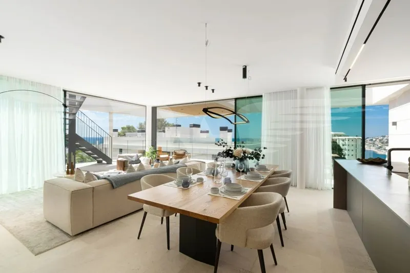 Cala Mayor I Sea view penthouse with 4 bedrooms — photo 5