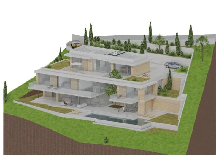 Plot with stunning views of the golf course in Son Vida — photo 1