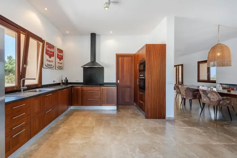 This beautiful stone finca for sale near Cala Murada, built in 2014 on 26,258 m² of land with sea views — photo 9
