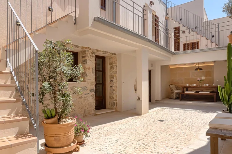 Stylish townhouse in Artà with large garage, sunny patio, roof terrace and ETV license — photo 10