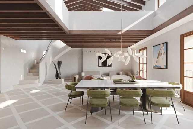 Ground floor duplex apartment for sale in Palma old town, Mallorca — photo 12
