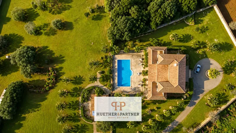 Natural stone finca in Santanyí with sea views, guest house and absolute privacy — photo 9