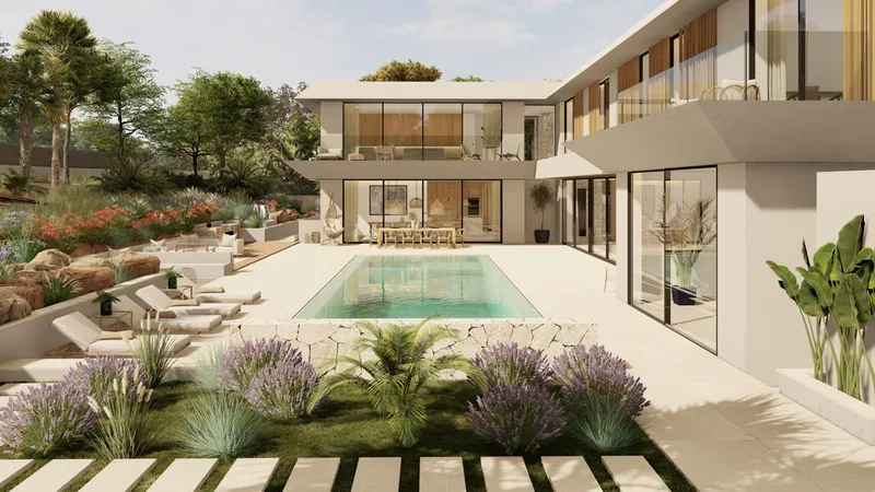 Exclusive newly built villa with spa and indoor pool in Santa Ponsa - Marcel Remus Real Estate — photo 1