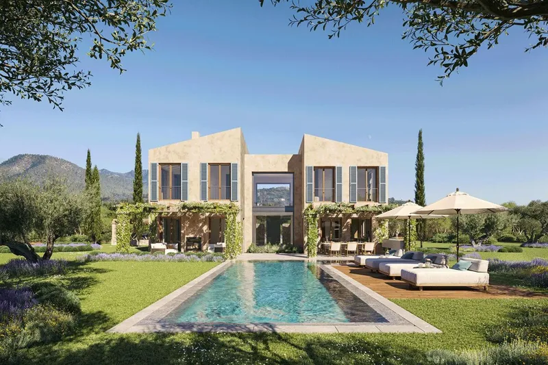 Luxurious country home with a pool and panoramic views in the heart of Mallorca — photo 1