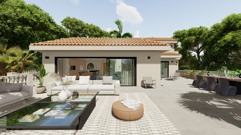 Great plot with project in Costa den Blanes — photo 2