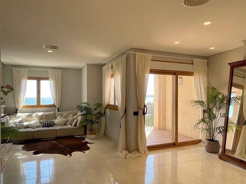 Penthouse with terrace and spectacular sea view, located in Portixol, 4 bedrooms, terraces, parking, Palma — photo 4