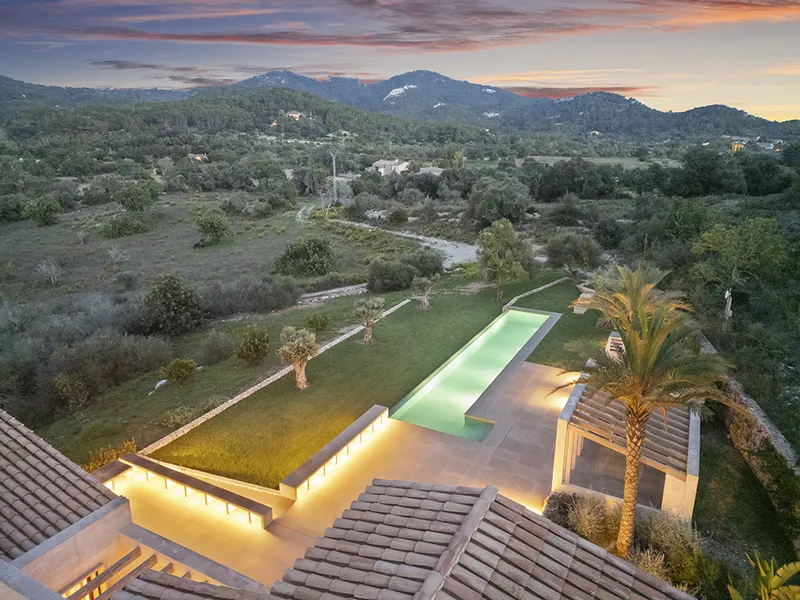 Impressive modern finca in an idyllic location in Es Carritxo, Cala d'Or Mas — photo 12