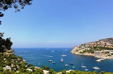 Unique opportunity !! Sea view plot in Cala Marmacen for sale — photo 1