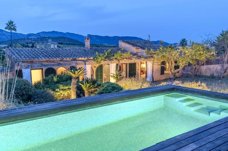 Garden apartment with charm, style and mountain views and pool in Establiments, Palma de Mallorca — photo 12