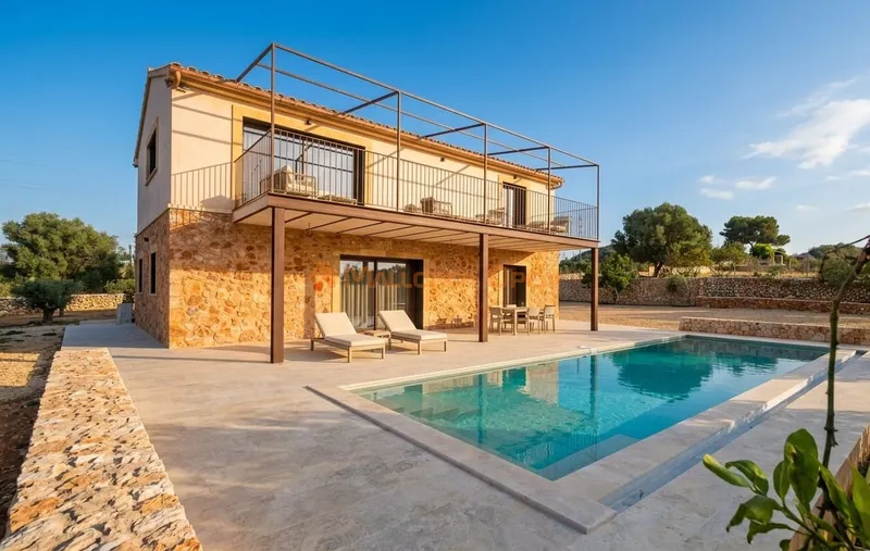 Exclusive brand-new finca for rent 4km from Manacor near Rafa Nadal Academy — photo 1