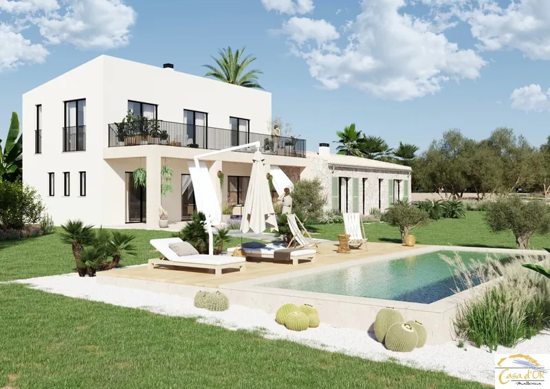 Exclusive Newly Built Luxury Finca with Designer Architecture, Pool and Stunning Open Views Between Porto Cristo and Manacor — photo 1