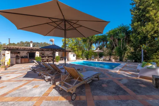 Costitx, charming finca with rental license, pool and large summer kitchen near Costitx — photo 2