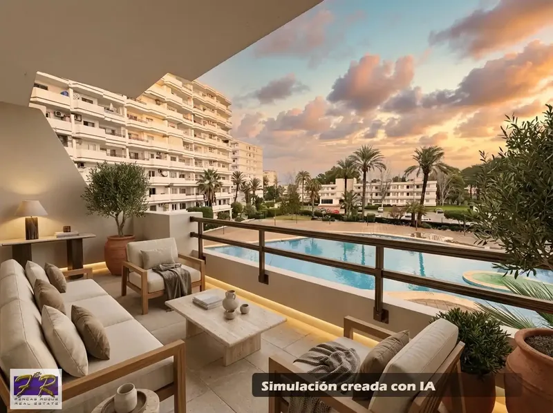 Studio with pool, east orientation and great potential in Alcúdia — photo 1