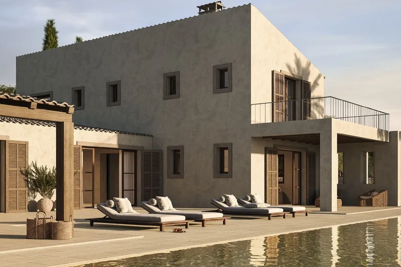 Modern new-build finca, walking distance to Es Llombards village — photo 3