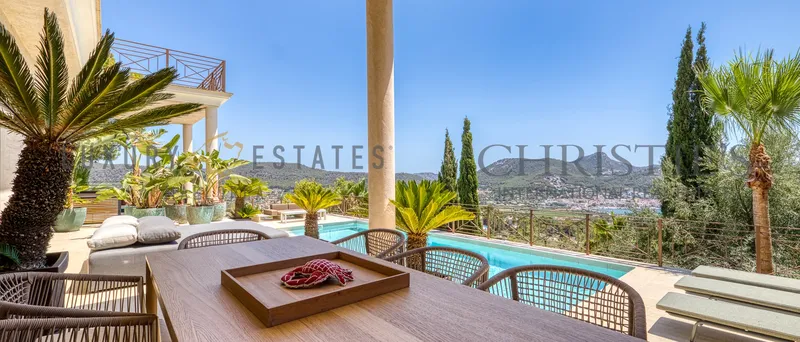 Mediterranean villa in Port Andratx with sea views and panoramic mountain views — photo 6