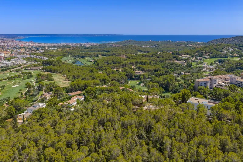 Son Vida quiet location plot for sale with mountain view and sea views — photo 4