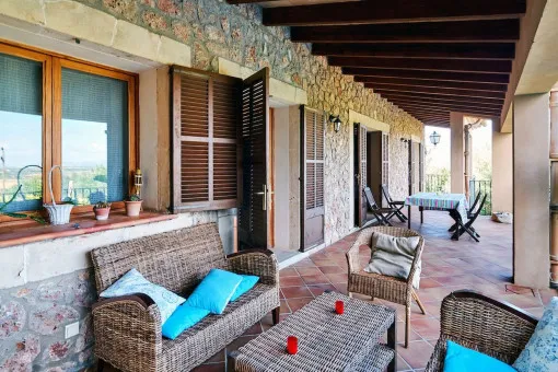 Santa Eugenia, fantastic Mediterranean-style villa with pool — photo 5