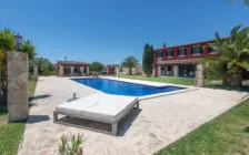 Beautiful finca with large pool and tennis court in Campos, Mallorca — photo 6