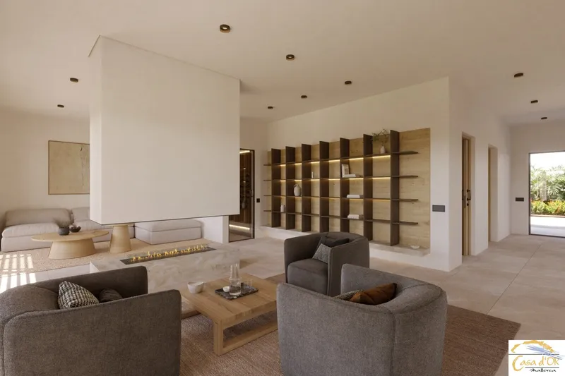 Mediterranean design villa with sea views in a privileged location in Cala Murada — photo 11