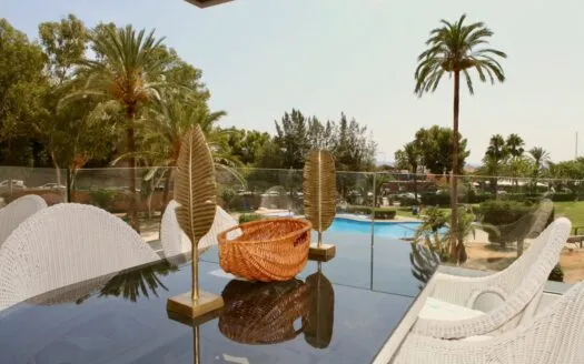 Beautifully reformed, sea view apartment in Puerto Portals with direct access to the marina – FOR RENT — photo 1
