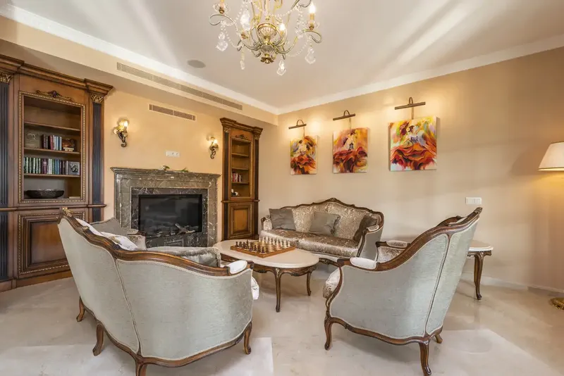 Charming and luxurious villa in Paguera with fantastic sea and mountain views, just steps from a fabulous beach — photo 8