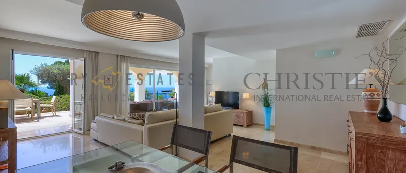 Port Andratx apartment with sea views, large terrace and garden in Dalt Andratx — photo 6