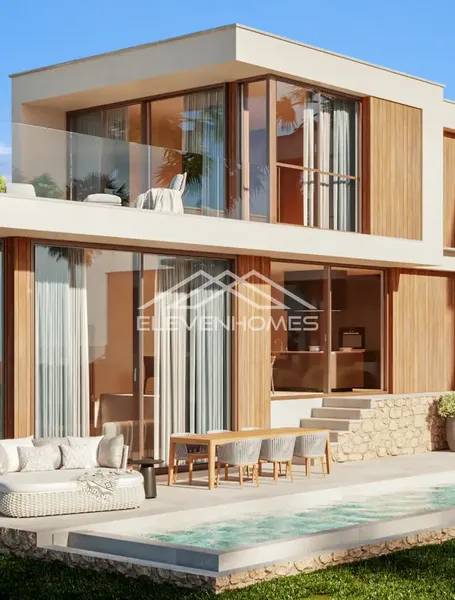In Son Gual II, one of the newest and quietest residential areas of Palma, stands this luxury villa with contemporary lines, currently under construction — photo 1