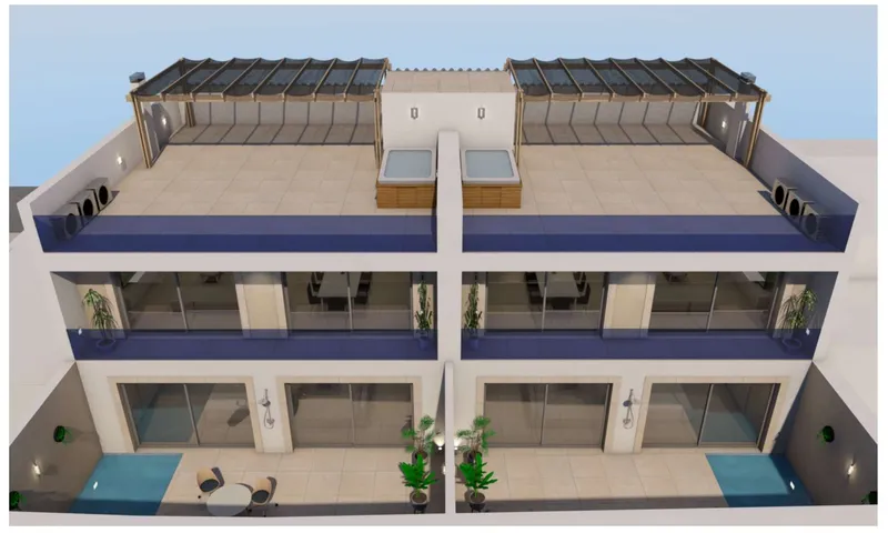 Plot with building project in Alqueria Blanca — photo 4