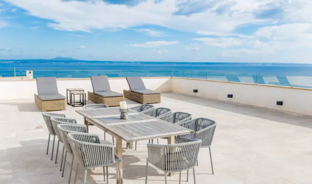 Nice spacious renovated apartment with panoramic sea views in Illetas — photo 5