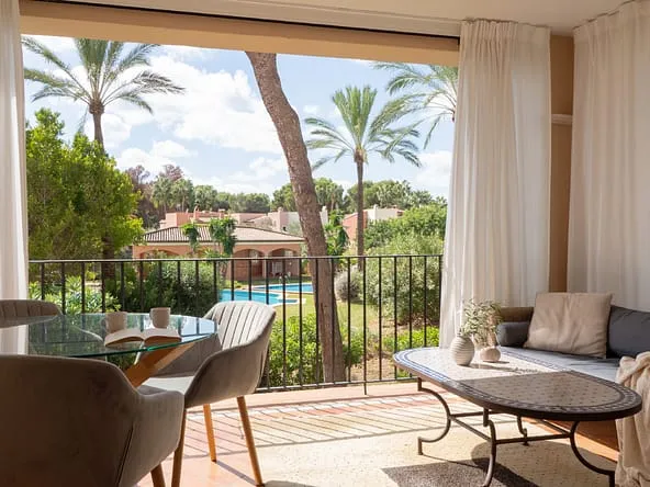 Bright apartment with terrace and garden views in Ses Penyes Rotges, Nova Santa Ponsa — photo 1