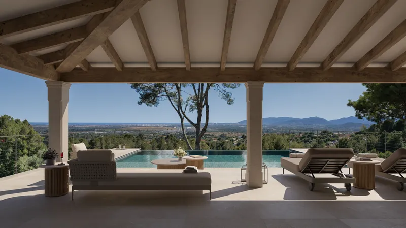 Exclusive villa with Palma bay views in Bunyola — photo 3