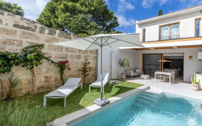 New design townhouse with patio, pool and relaxed village lifestyle in Pollensa – PM07393 — photo 1