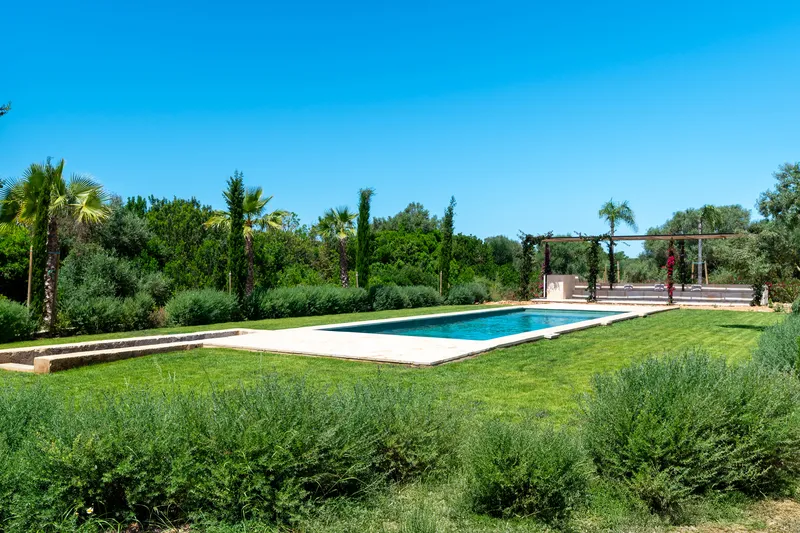 Impressive natural stone finca in Sa Rapita on a large plot, close to Es Trenc beach — photo 3