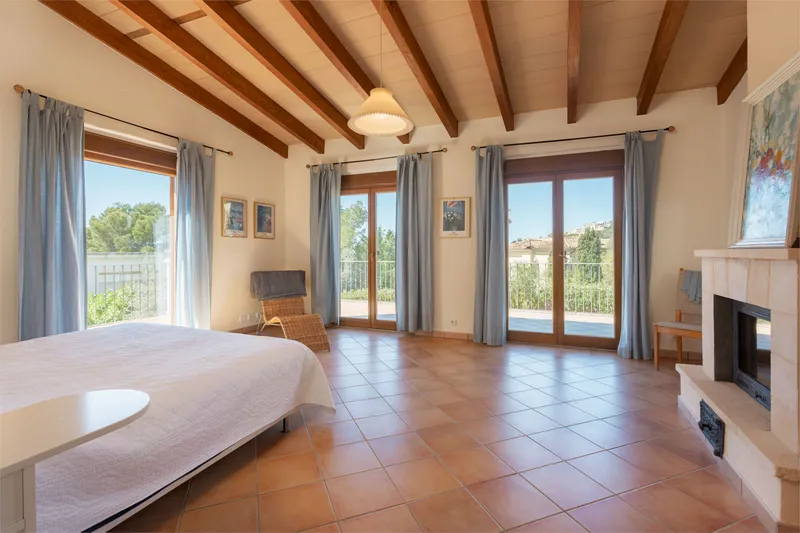 Villa in Santa Ponsa - partial sea view from the terrace — photo 7