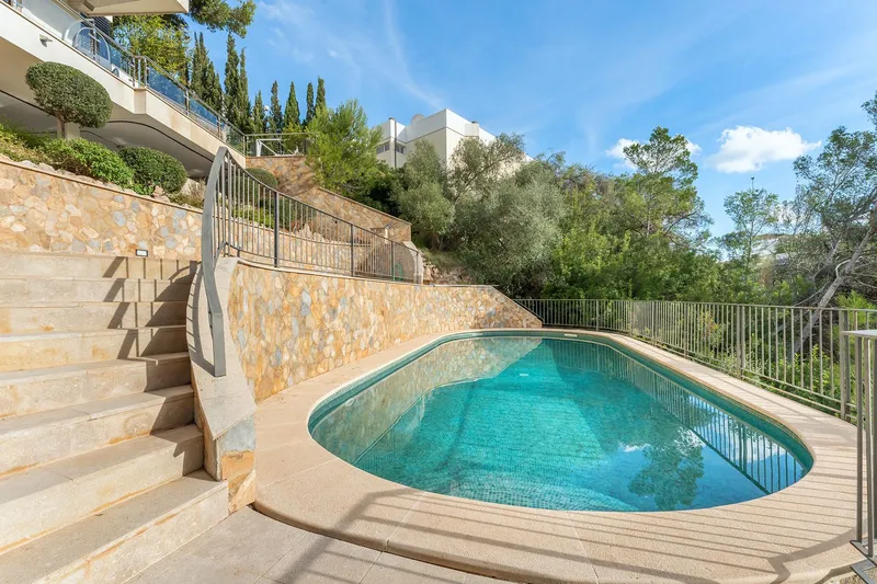 Modern and spacious apartment with communal pool in Cas Catala — photo 2
