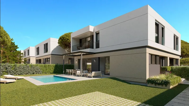 New semi-detached house with pool for sale in Puig de Ros — photo 11