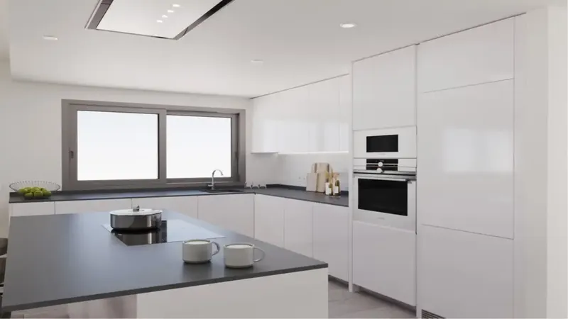 These luxurious 2- and 3-bedroom apartments and penthouses guarantee the best living experience. The complex of the 1st phase of construction — photo 7