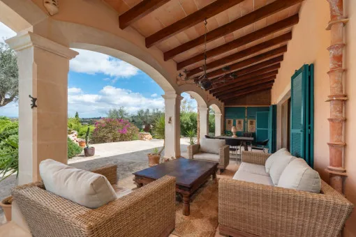 Cas Concos, charming finca with pool and panoramic views from the church of Cas Concos to the Tramuntana — photo 6