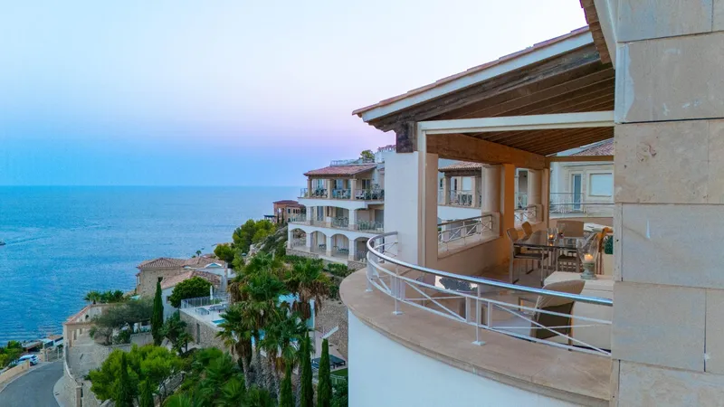 Luxury penthouse with panoramic sea views in Puerto de Andratx — photo 1
