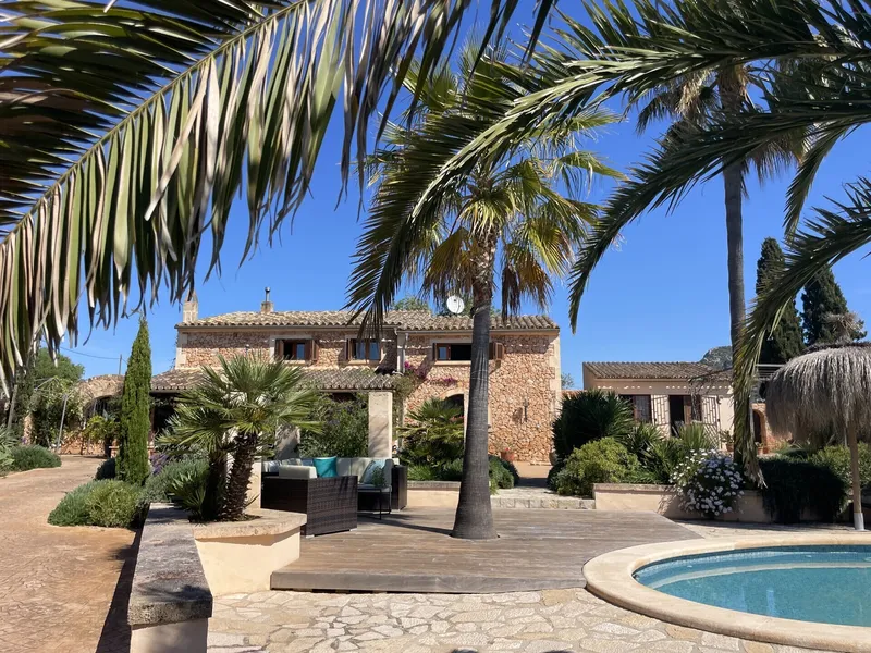 Charming natural stone finca in a quiet area, with beautiful garden and pool, Llucmajor — photo 2