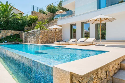 Puerto Andratx, High-quality living in Port d'Andratx – modern Mediterranean-style villa with spacious garden — photo 4