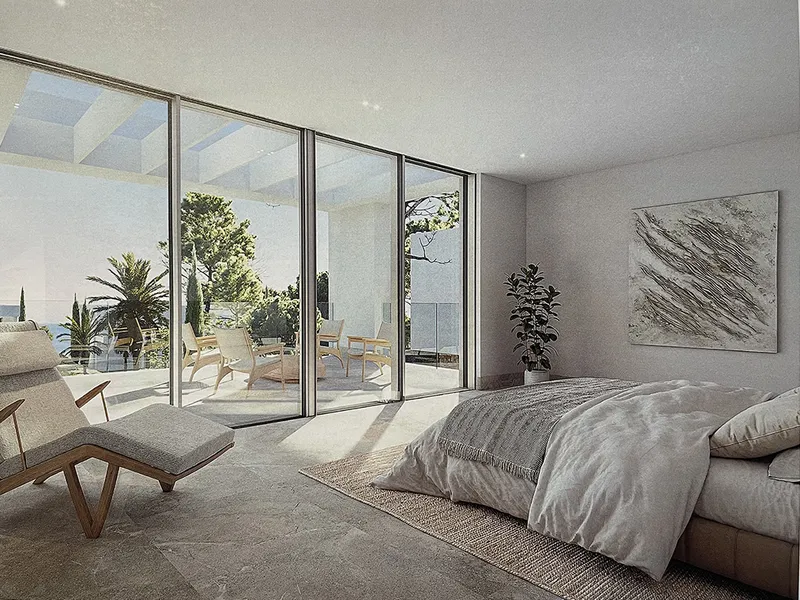 Super luxury villa offering comfort and convenience, with 5 bedrooms, pool and sea views, Sol de Mallorca — photo 4