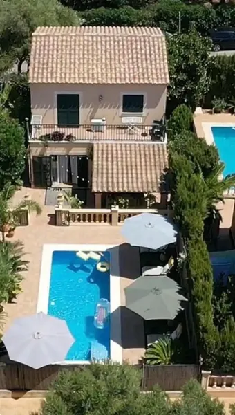 Casa con piscina en alquiler en Cala Magrana - Cala Anguila - Cala Mendia — photo 1
