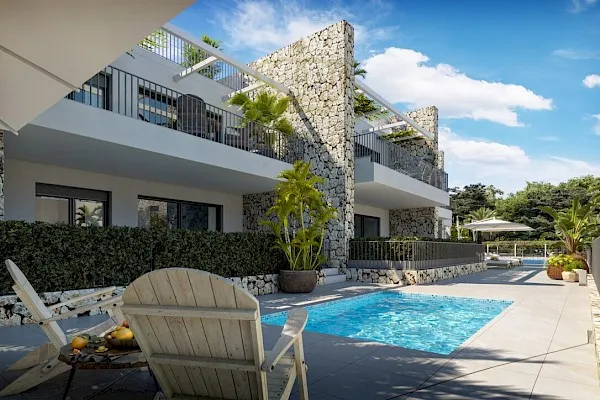 Exclusive new-build garden apartment with communal pool in the southwest of Mallorca — photo 2