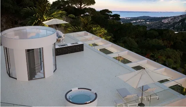 Exclusive, modern villa under construction in the prestigious area of Son Vida in Palma de Mallorca — photo 12