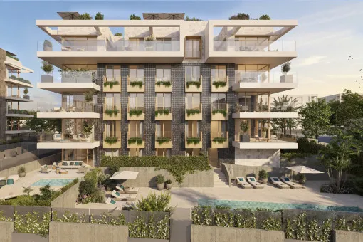 Palma City, Luxury New-Build Apartment with Spacious Balcony in Palma — photo 1