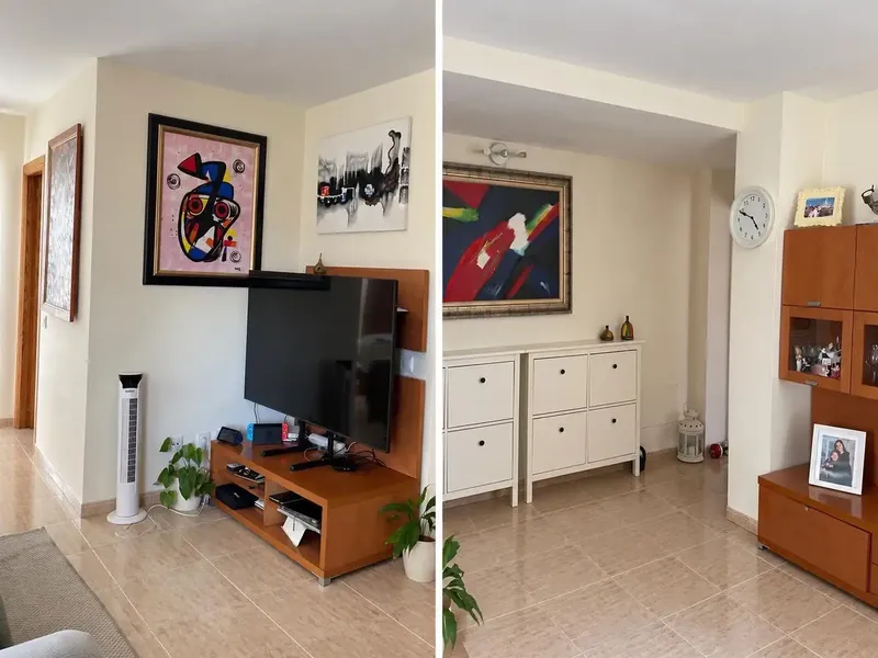 Pio luminoso de aproximadamente 90 m2 en una finca de tan solo cuatro vecinos, cerca de colegios y supermercados y a un minuto de la parada  — photo 3