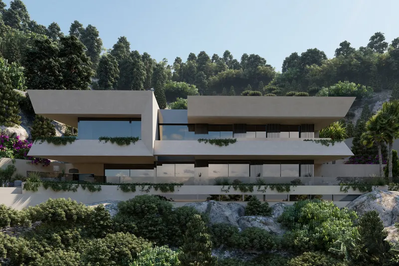 Plot in Son Vida - Preliminary project for a modern villa — photo 4